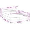 vidaXL &Kappa;&rho;&epsilon;&beta;ά&tau;&iota; Boxspring &mu;&epsilon; &Sigma;&tau;&rho;ώ&mu;&alpha; &Alpha;&nu;&omicron;&iota;&chi;&tau;ό &Gamma;&kappa;&rho;&iota; 160x220 &epsilon;&kappa;. &Beta;&epsilon;&lambda;&omicron;ύ&delta;&iota;&nu;&omicron;