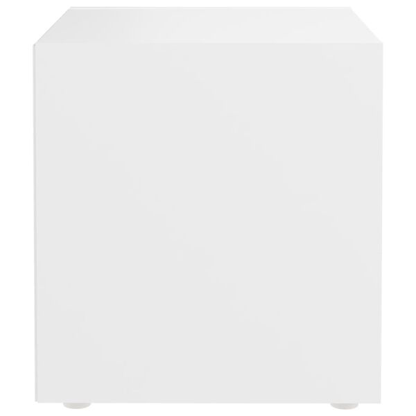 vidaXL Έπιπλα Τηλεόρασης 4 τεμ. Λευκά 37 x 35 x 37 εκ. από Επεξ. Ξύλο
