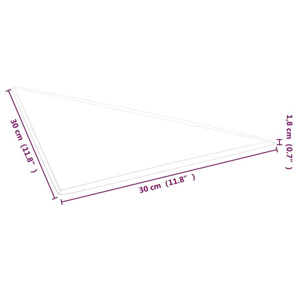 vidaXL Πάνελ Τοίχου 12 τεμ. μπορντό 30x30 εκ. 0,54 μ² Βελούδινα