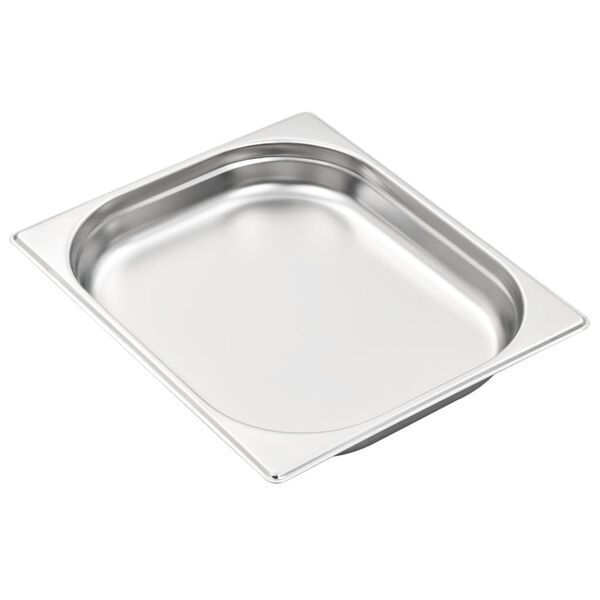 vidaXL Λεκάνες Gastronorm 8 τεμ. GN 1/2 40 χιλ. από Ανοξείδωτο Ατσάλι