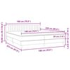 vidaXL &Kappa;&rho;&epsilon;&beta;ά&tau;&iota; Boxspring &mu;&epsilon; &Sigma;&tau;&rho;ώ&mu;&alpha; & LED &Sigma;&kappa;&omicron;ύ&rho;&omicron; &gamma;&kappa;&rho;&iota; 180x220 &epsilon;&kappa;. &Beta;&epsilon;&lambda;&omicron;ύ&delta;&iota;&nu;&omicron;