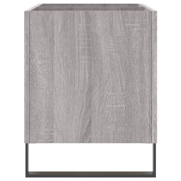 vidaXL Δισκοθήκη Γκρι Sonoma 74,5 x 38 x 48 εκ. από Επεξεργασμένο Ξύλο