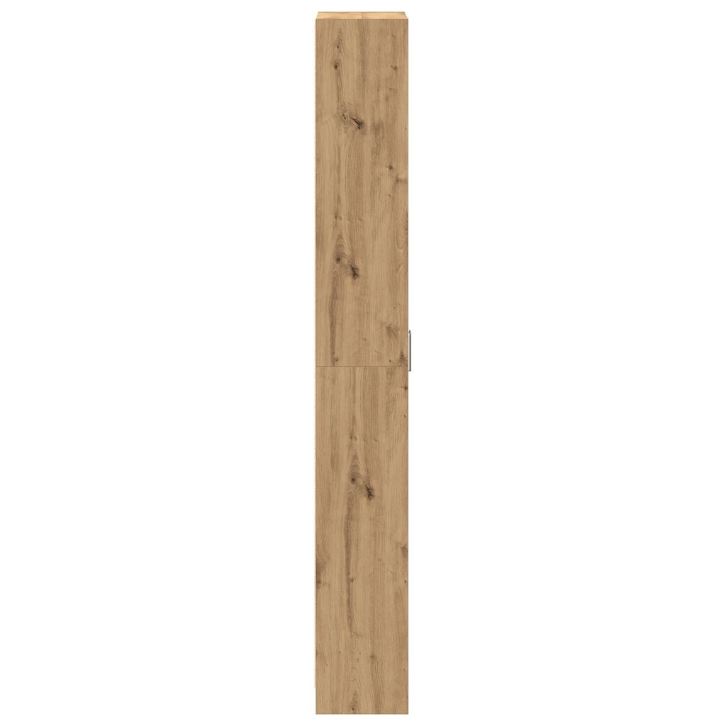 vidaXL Ντουλάπα από καρυδιά 55x25x189 εκ. Επεξεργασμένο ξύλο