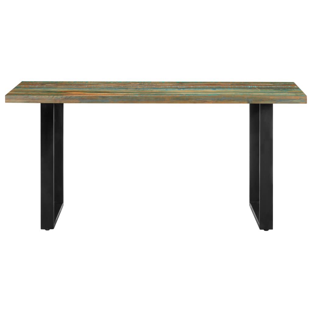vidaXL Τραπεζαρία 160 x 80 x 75 εκ. από Μασίφ Ανακυκλωμένο Ξύλο
