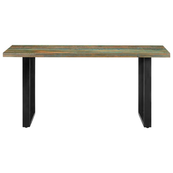 vidaXL Τραπεζαρία 160 x 80 x 75 εκ. από Μασίφ Ανακυκλωμένο Ξύλο