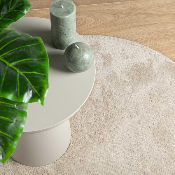 vidaXL Χαλί HUARTE Μπεζ 100 x 200 cm Πολυεστέρας