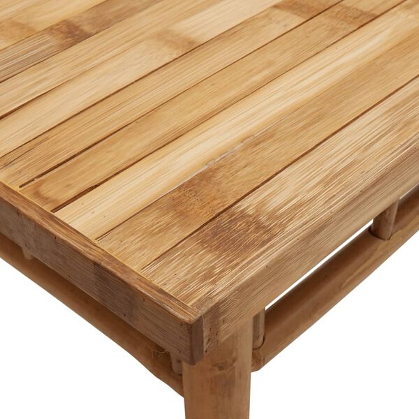 vidaXL Τραπεζάκι Σαλονιού 45 x 45 x 35 εκ. από Μπαμπού