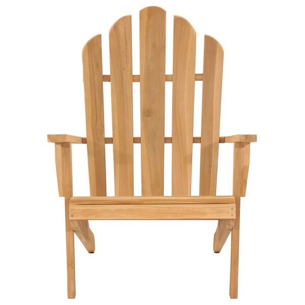 vidaXL Καρέκλα Adirondack από Μασίφ Ξύλο Teak