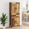 vidaXL Highboard &Pi;&alpha;&lambda;&iota;ό &xi;ύ&lambda;&omicron; 69,5 x 34 x 180 &epsilon;&kappa;. &Epsilon;&pi;&epsilon;&xi;&epsilon;&rho;&gamma;&alpha;&sigma;&mu;έ&nu;&omicron; &xi;ύ&lambda;&omicron;