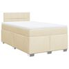 vidaXL &Kappa;&rho;&epsilon;&beta;ά&tau;&iota; Boxspring &mu;&epsilon; &Sigma;&tau;&rho;ώ&mu;&alpha; &Kappa;&rho;&epsilon;&mu; 120x190 &epsilon;&kappa;. &Upsilon;&phi;&alpha;&sigma;&mu;ά&tau;&iota;&nu;&omicron;