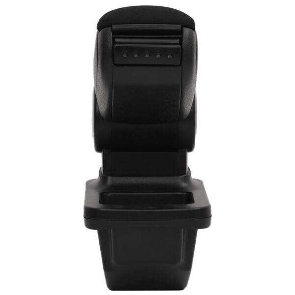 vidaXL Τεμπέλης Αυτοκινήτου Μαύρος 14x33x(30-45,5) από ABS