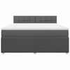 vidaXL &Kappa;&rho;&epsilon;&beta;ά&tau;&iota; Boxspring &mu;&epsilon; &Sigma;&tau;&rho;ώ&mu;&alpha; &Sigma;&kappa;&omicron;ύ&rho;&omicron; &Gamma;&kappa;&rho;&iota; 180x200 &epsilon;&kappa; &Upsilon;&phi;&alpha;&sigma;&mu;ά&tau;&iota;&nu;