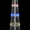 vidaXL LED Χριστουγεννιάτικο Δέντρο Πολύχρωμο 51 x 51 x 190 εκ Μέταλλο