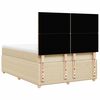 vidaXL &Kappa;&rho;&epsilon;&beta;ά&tau;&iota; Boxspring &mu;&epsilon; &Sigma;&tau;&rho;ώ&mu;&alpha; &Kappa;&rho;&epsilon;&mu; 160x200 &epsilon;&kappa;. &Upsilon;&phi;&alpha;&sigma;&mu;ά&tau;&iota;&nu;&omicron;