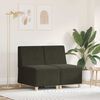 vidaXL Μοναδικός Καναπές χωρίς Χερούλια 2 pcs Πράσινο 55 x 74 x 82 εκ.