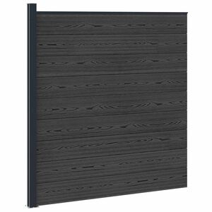 vidaXL &Sigma;&epsilon;&tau; &Phi;&rho;ά&chi;&tau;&eta; 175 x 186 &epsilon;&kappa; WPC &kappa;&alpha;&iota; &Alpha;&lambda;&omicron;&upsilon;&mu;ί&nu;&iota;&omicron; &Mu;&alpha;ύ&rho;&omicron;