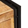 vidaXL Ντουλάπα Παπουτσιών Καφέ 90 x 38 x 45 εκ. Μασίφ ξύλο μάνγκο
