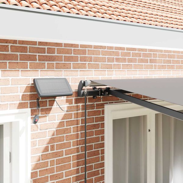 vidaXL Σκηνίτσα Αναδιπλούμενη Ανοιχτό γκρι 300 x 250 εκ ύφασμα