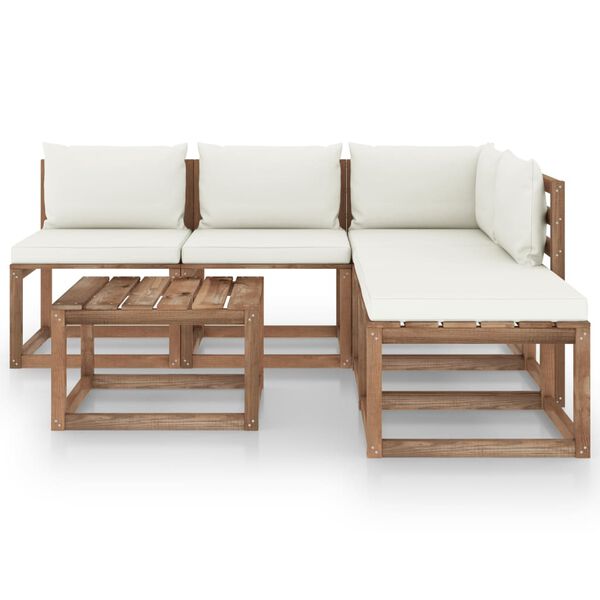 vidaXL &Sigma;&alpha;&lambda;ό&nu;&iota; &Kappa;ή&pi;&omicron;&upsilon; &Pi;&alpha;&lambda;έ&tau;&epsilon;&sigmaf; &Sigma;&epsilon;&tau; 6 &tau;&epsilon;&mu;. &Epsilon;&mu;&pi;&omicron;&tau;. &Xi;ύ&lambda;&omicron; &Pi;&epsilon;ύ&kappa;&omicron;&upsilon; &mu;&epsilon; &Mu;&alpha;&xi;&iota;&lambda;ά&rho;&iota;&alpha;