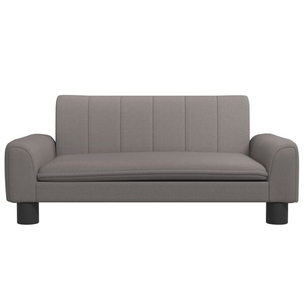 vidaXL Καναπές Παιδικός Taupe 70 x 45 x 30 εκ. από Ύφασμα