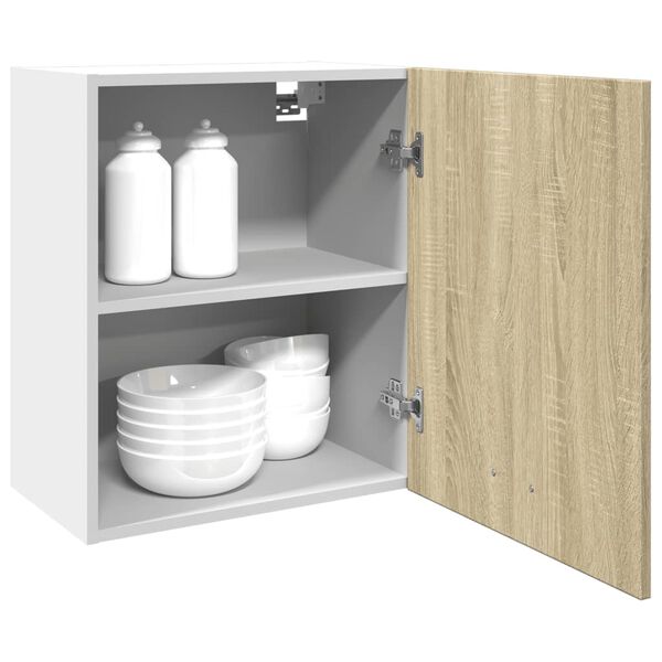 vidaXL Ντουλάπι Επιτοίχιο Lyon Sonoma Δρυς 50 x 31 x 60εκ.