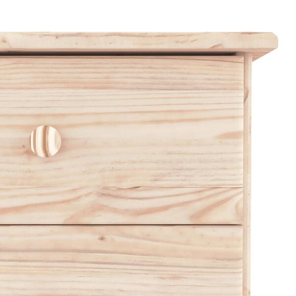 vidaXL Ντουλάπι ALTA 112 x 35 x 73 εκ. από Μασίφ Ξύλο Πεύκου