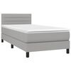 vidaXL &Kappa;&rho;&epsilon;&beta;ά&tau;&iota; Boxspring &mu;&epsilon; &Sigma;&tau;&rho;ώ&mu;&alpha; &Alpha;&nu;&omicron;&iota;&chi;&tau;ό &Gamma;&kappa;&rho;&iota; 100x200 &epsilon;&kappa;. &Upsilon;&phi;&alpha;&sigma;&mu;ά&tau;&iota;&nu;&omicron;