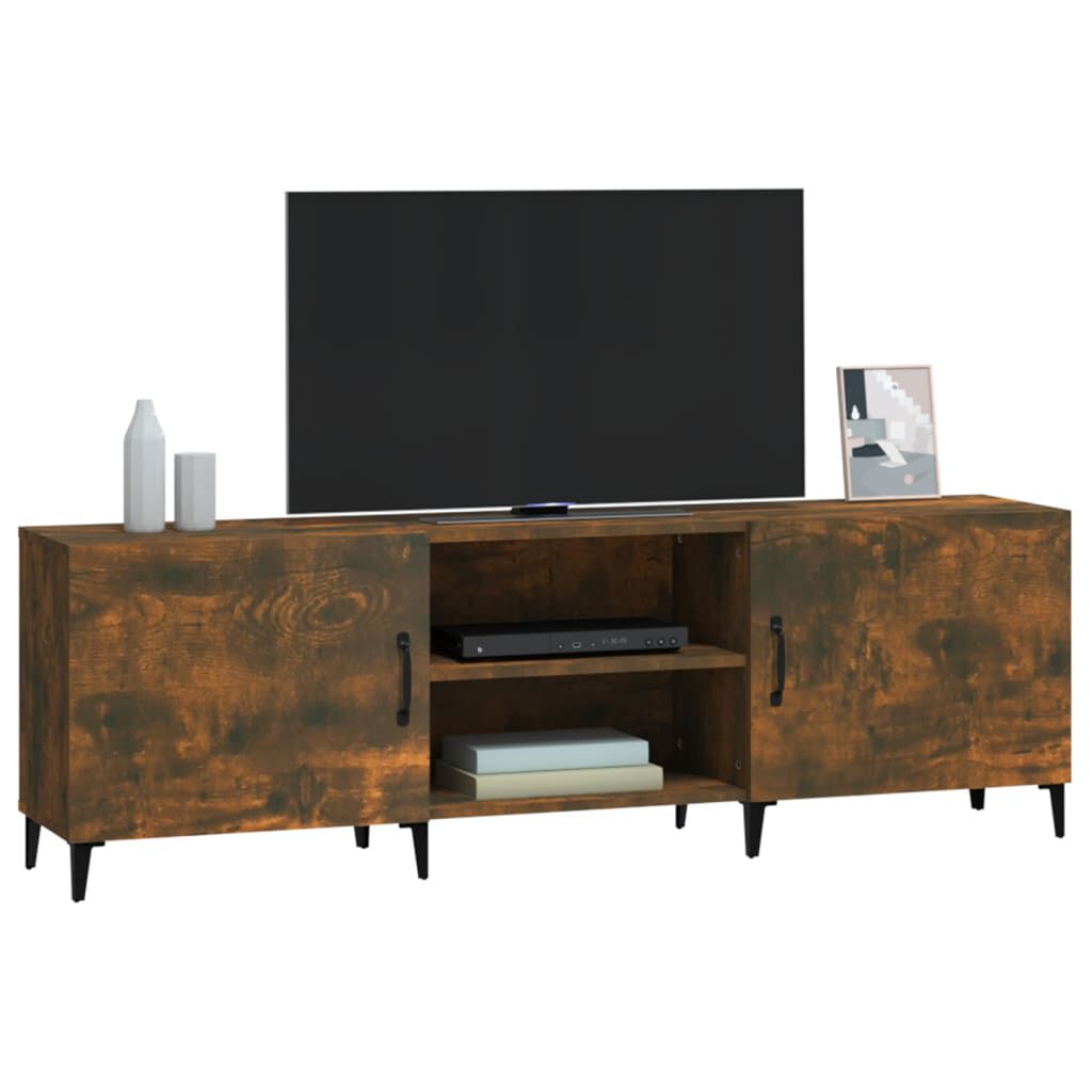 vidaXL Έπιπλο Τηλεόρασης Καπνιστή Δρυς 150x30x50 εκ. Επεξ. Ξύλο