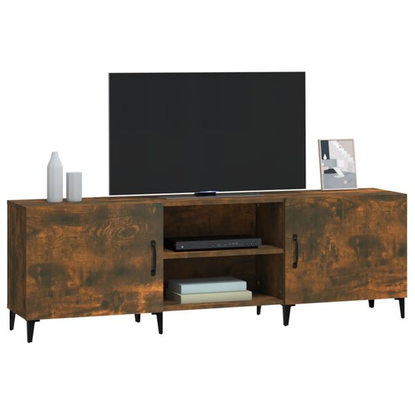 vidaXL Έπιπλο Τηλεόρασης Καπνιστή Δρυς 150x30x50 εκ. Επεξ. Ξύλο