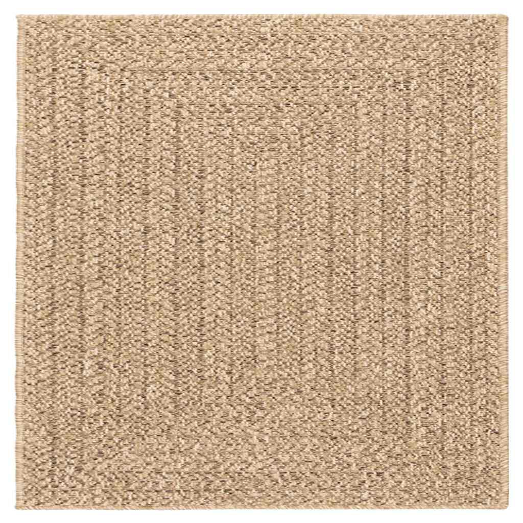 vidaXL Χαλί ZIZUR Όψη Γιούτας Εσωτ. & Εξωτ. Χώρου 240x240 εκ.