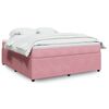 vidaXL &Kappa;&rho;&epsilon;&beta;ά&tau;&iota; Boxspring &mu;&epsilon; &Sigma;&tau;&rho;ώ&mu;&alpha; &Rho;&omicron;&zeta; 180x200 &epsilon;&kappa;. &Beta;&epsilon;&lambda;&omicron;ύ&delta;&iota;&nu;&omicron;