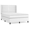 vidaXL &Kappa;&rho;&epsilon;&beta;ά&tau;&iota; Boxspring &mu;&epsilon; &Sigma;&tau;&rho;ώ&mu;&alpha; &Lambda;&epsilon;&upsilon;&kappa;ό 140x190&epsilon;&kappa;.&alpha;&pi;ό &Sigma;&upsilon;&nu;&theta;&epsilon;&tau;&iota;&kappa;ό &Delta;έ&rho;&mu;&alpha;