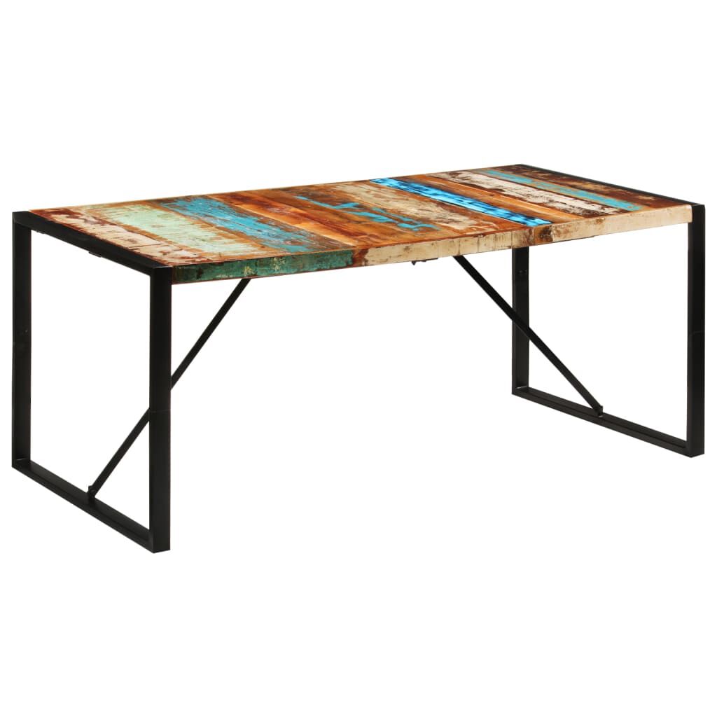 vidaXL Τραπεζαρία 175 x 90 x 76 εκ. από Μασίφ Ανακυκλωμένο Ξύλο