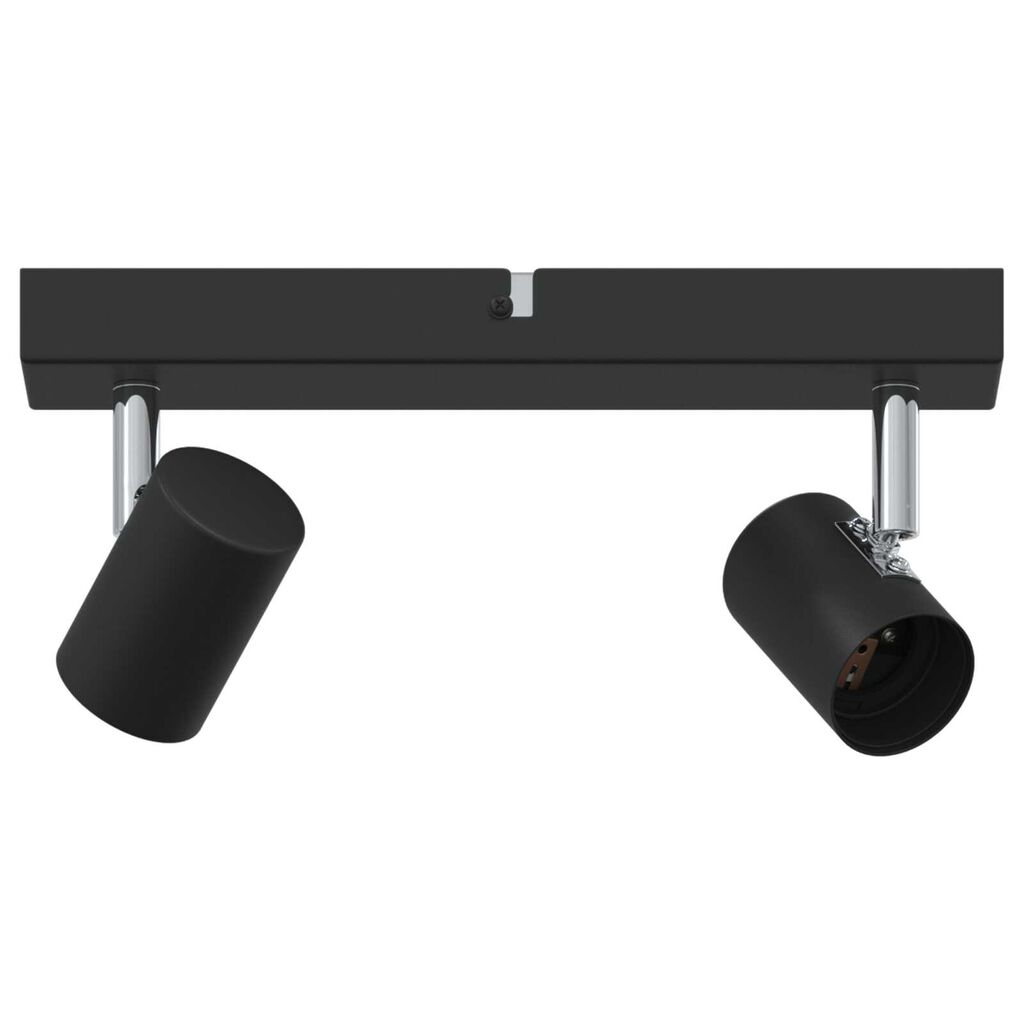 vidaXL Σποτ οροφής Μαύρο 26 x 6.5 x 11.5 εκ Ατσάλι