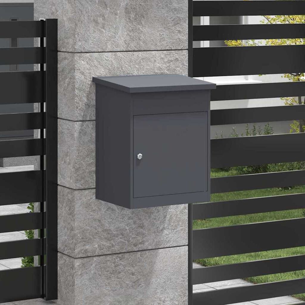 vidaXL Θυρίδα Πακέτων Ανθρακί 44 x 35 x 59 εκατοστά Ατσάλι