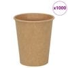 vidaXL &Chi;ά&rho;&tau;&iota;&nu;&alpha; &kappa;ύ&pi;&epsilon;&lambda;&lambda;&alpha; &kappa;&alpha;&phi;έ 1000 &tau;&epsilon;&mu;ά&chi;&iota;&alpha; 8oz 200ml &kappa;&alpha;&phi;έ