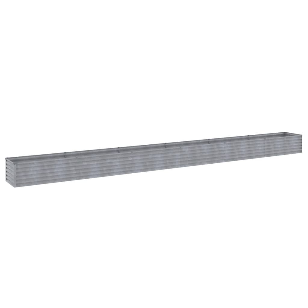 vidaXL Ζαρντινιέρα 580 x 50 x 36 εκ. από Ατσάλι Σκληρυθέν στον Αέρα