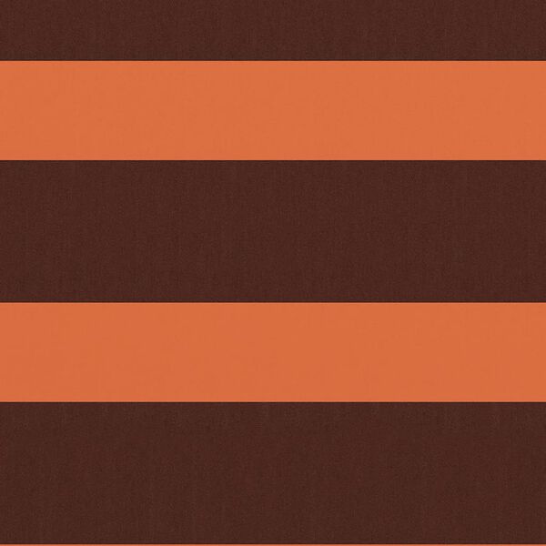 vidaXL Διαχωριστικό Βεράντας Πορτοκαλί/Καφέ 75 x 500 εκ. Ύφασμα Oxford