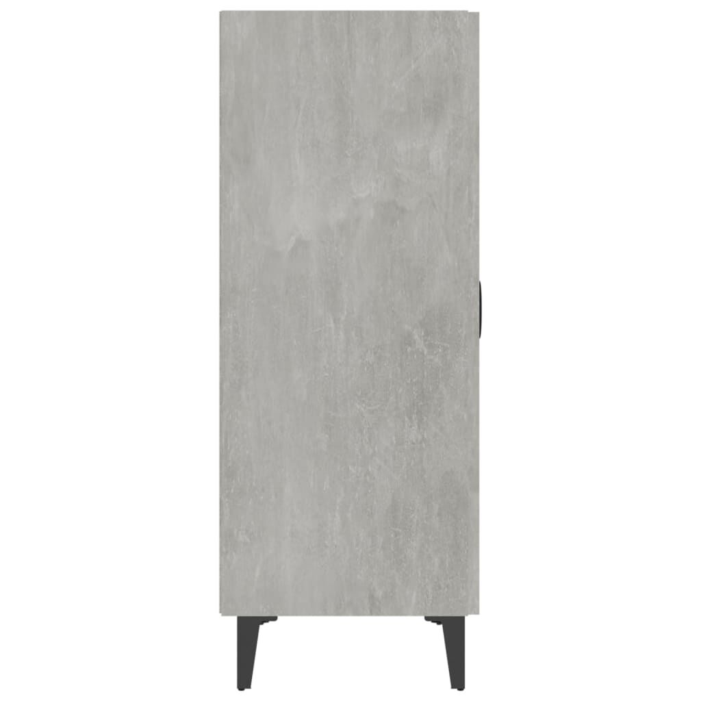 vidaXL Ντουλάπι Γκρι Σκυροδέματος 70 x 34 x 90εκ. Επεξεργασμένο Ξύλο