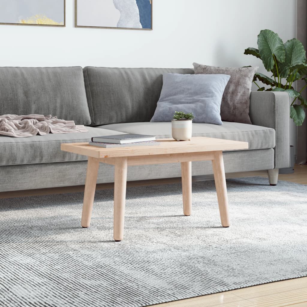vidaXL Επιφάνεια Τραπεζιού Ορθογ. 80x40x2,5 εκ. από Μασίφ Ξύλο Πεύκου