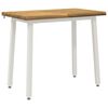 vidaXL 110 x 55 x 75 cm &Sigma;&tau;&epsilon;&rho;&epsilon;ό &Xi;ύ&lambda;&omicron; &Alpha;&kappa;&alpha;&kappa;ί&alpha;&sigmaf; &Lambda;&epsilon;&upsilon;&kappa;ό &Omicron;&rho;&theta;&omicron;&gamma;ώ&nu;&iota;&omicron;&sigmaf;