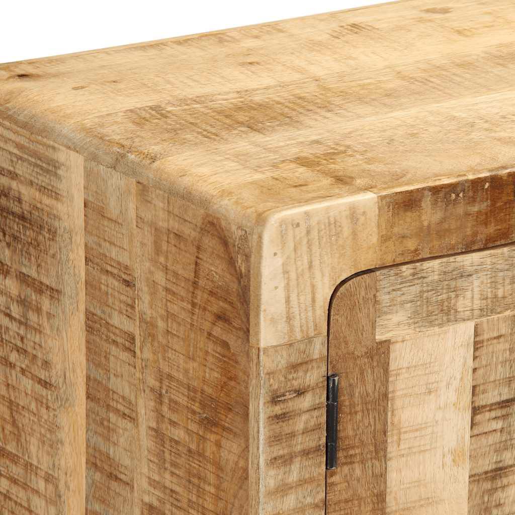 ντουλάπι τηλεόρασης vidaXL 105x46x32 cm μασίφ ξύλο ακατέργαστο μάνγκο