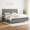 vidaXL &Kappa;&rho;&epsilon;&beta;ά&tau;&iota; Boxspring &mu;&epsilon; &Sigma;&tau;&rho;ώ&mu;&alpha; &Sigma;&kappa;&omicron;ύ&rho;&omicron; &Gamma;&kappa;&rho;&iota; 200x200 &epsilon;&kappa;. &Upsilon;&phi;&alpha;&sigma;&mu;ά&tau;&iota;&nu;&omicron;