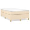 vidaXL &Kappa;&rho;&epsilon;&beta;ά&tau;&iota; Boxspring &mu;&epsilon; &Sigma;&tau;&rho;ώ&mu;&alpha; &Kappa;&rho;&epsilon;&mu; 120x190 &epsilon;&kappa;. &Upsilon;&phi;&alpha;&sigma;&mu;ά&tau;&iota;&nu;&omicron;