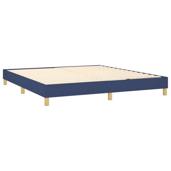 vidaXL &Kappa;&rho;&epsilon;&beta;ά&tau;&iota; Boxspring &mu;&epsilon; &Sigma;&tau;&rho;ώ&mu;&alpha; &Mu;&pi;&lambda;&epsilon; 180x200 &epsilon;&kappa;. &Upsilon;&phi;&alpha;&sigma;&mu;ά&tau;&iota;&nu;&omicron;