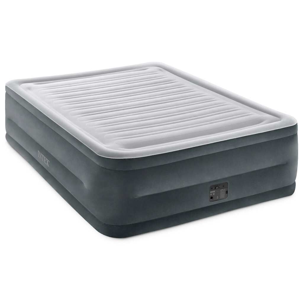 Intex Στρώμα Φουσκωτό Dura-Beam Deluxe Comfort Plush Διπλό 56 εκ.