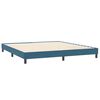 vidaXL Box Spring &Kappa;&rho;&epsilon;&beta;ά&tau;&iota; &mu;&epsilon; &sigma;&tau;&rho;ώ&mu;&alpha;&tau;&alpha; &Sigma;&kappa;&omicron;ύ&rho;&omicron; &mu;&pi;&lambda;&epsilon; 180x210 cm &Beta;&epsilon;&lambda;&omicron;ύ&delta;&iota;&nu;&omicron;