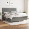 vidaXL &Kappa;&rho;&epsilon;&beta;ά&tau;&iota; Boxspring &mu;&epsilon; &Sigma;&tau;&rho;ώ&mu;&alpha; &Sigma;&kappa;&omicron;ύ&rho;&omicron; &Gamma;&kappa;&rho;&iota; 160x200 &epsilon;&kappa; &Upsilon;&phi;&alpha;&sigma;&mu;ά&tau;&iota;&nu;&omicron;