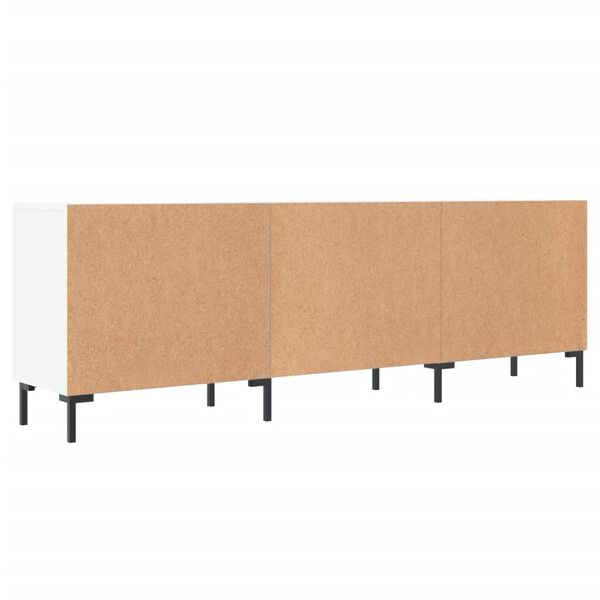 vidaXL Έπιπλο Τηλεόρασης Λευκό 150x30x50 εκ. από Επεξεργασμένο Ξύλο