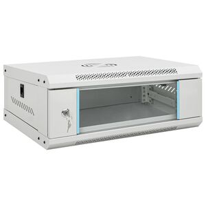 vidaXL &Kappa;&alpha;&mu;&pi;ί&nu;&alpha; &Delta;&iota;&kappa;&tau;ύ&omicron;&upsilon; &Epsilon;&pi;&iota;&tau;&omicron;ί&chi;&iota;&alpha; 4U 19'' IP20 53x40x21 &epsilon;&kappa;.